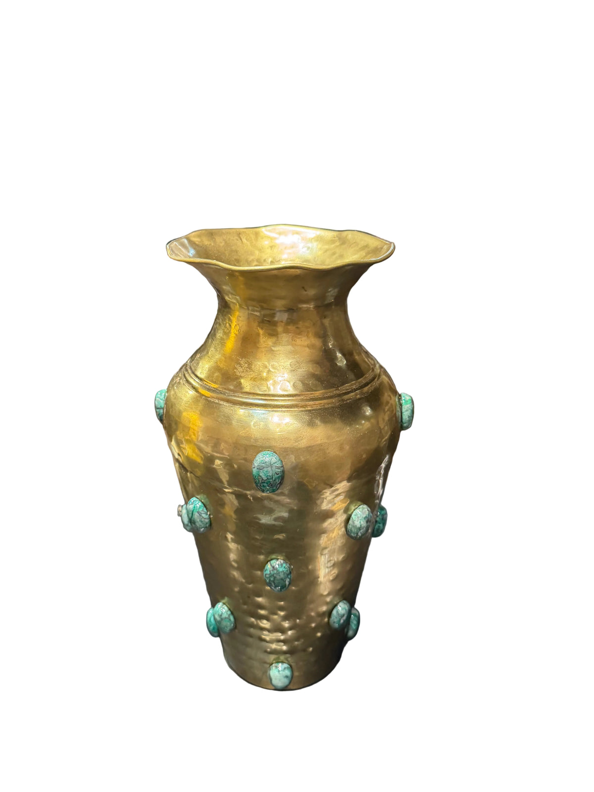 P.Grunsfeld 12” Gold Vase