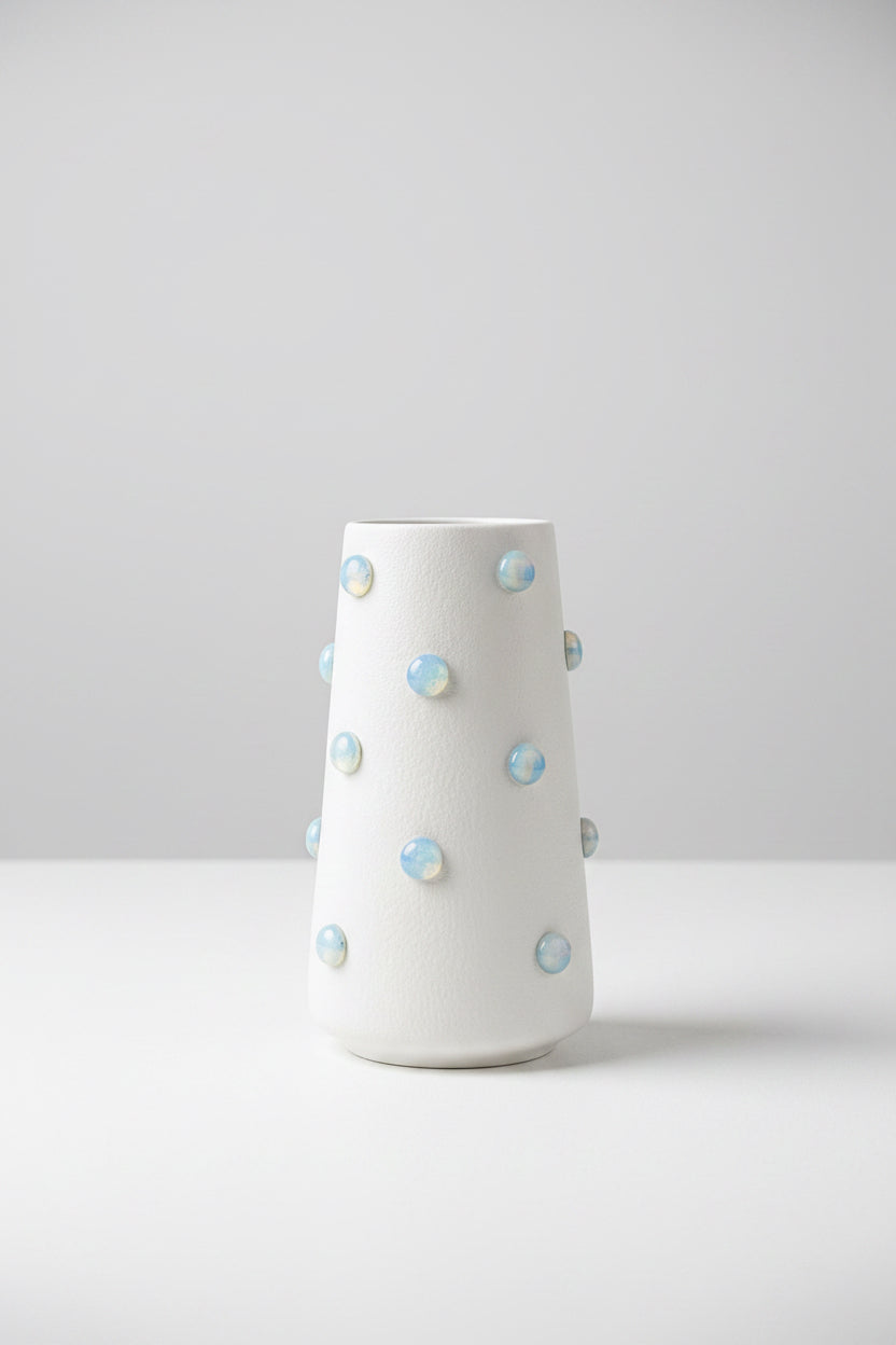 P. Grunsfeld 6” Opalite Vase