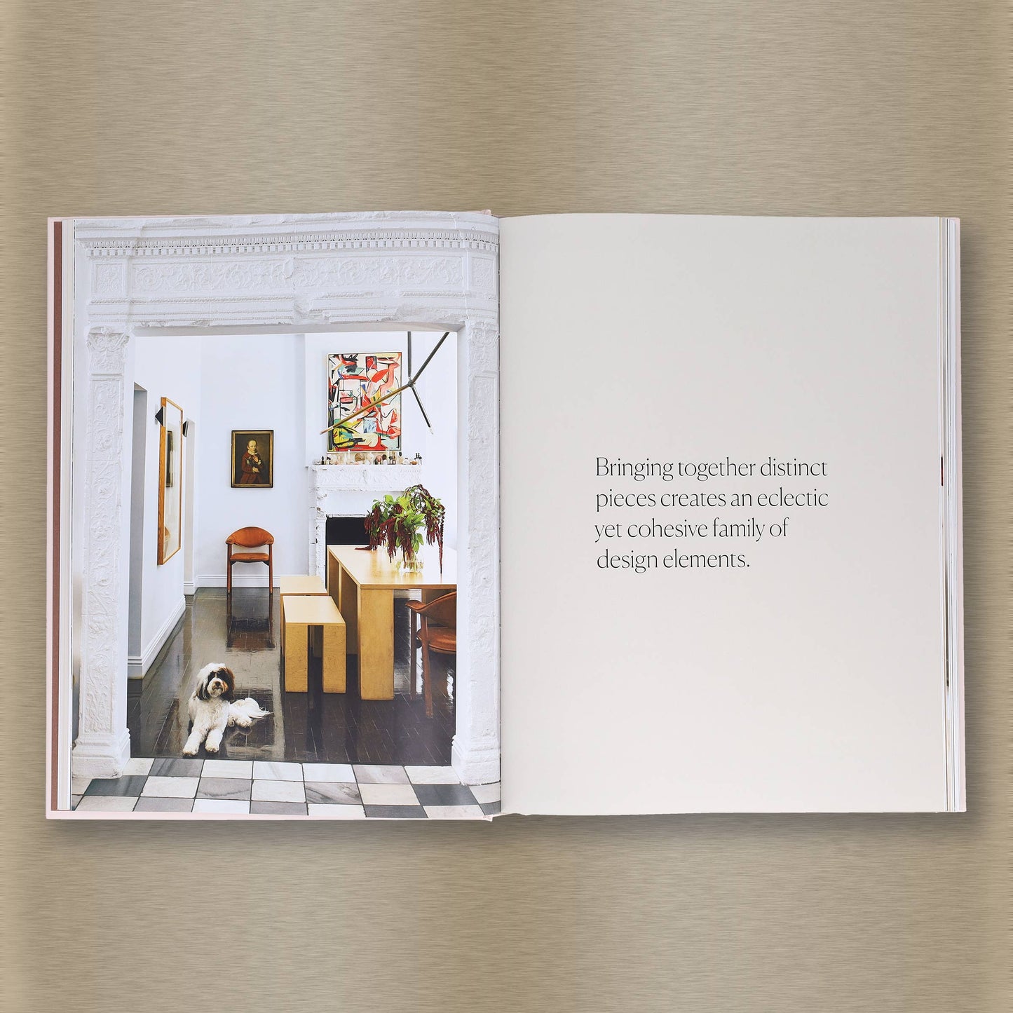 Livable Luxe book by Chronicle Books featuring a stylish interior design with modern decor and elegant furnishings.