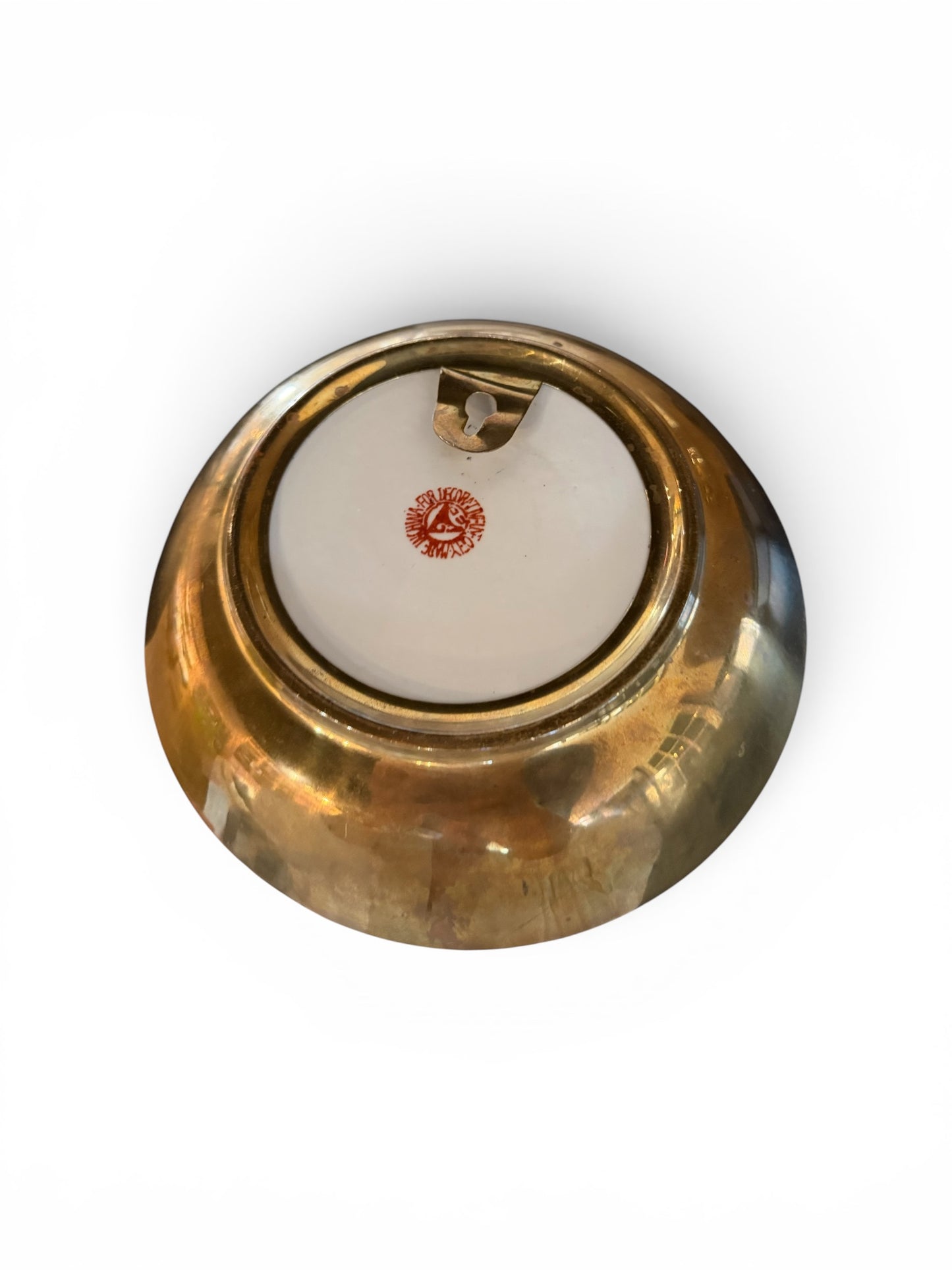Chinese Hand Painted Lotus Bowl