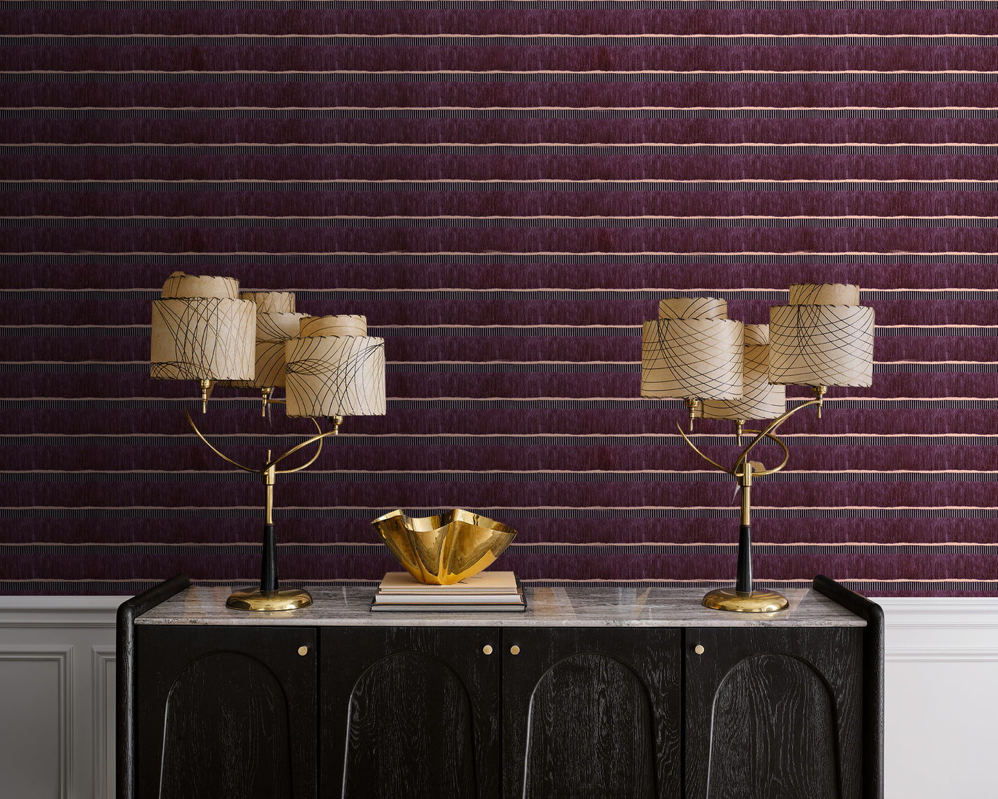 Fringe - Pink and purple