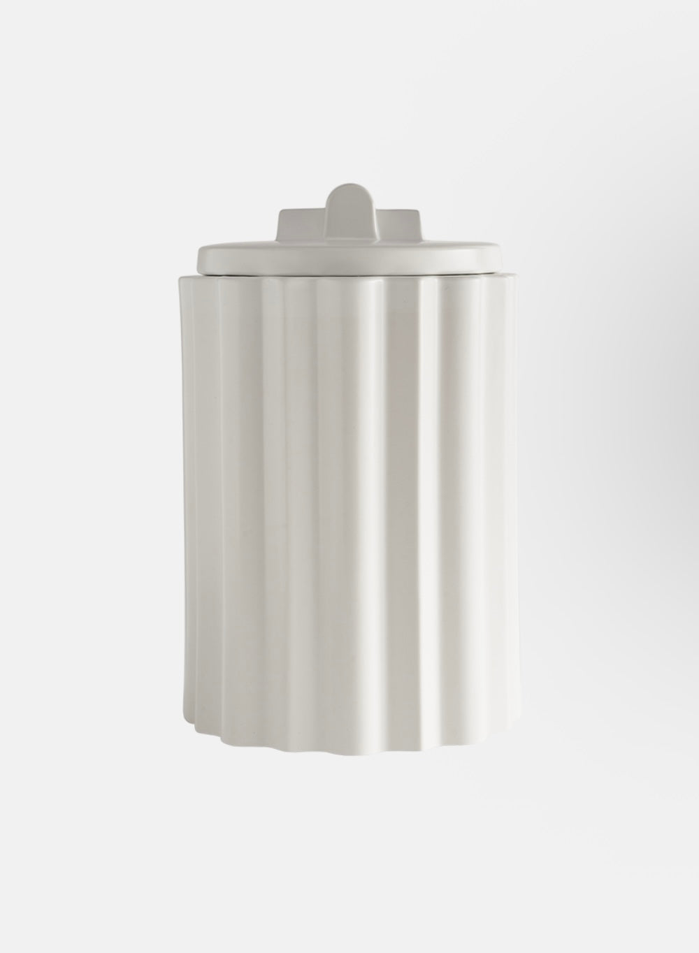 Large white Changes Jar by ST x OH with a sleek, minimalist design, shown in a full-size view.