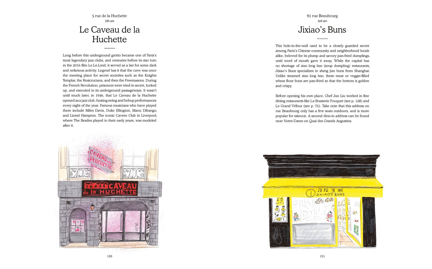 Historic Paris shopfronts featuring colorful facades and classic architecture, captured in a charming street scene.