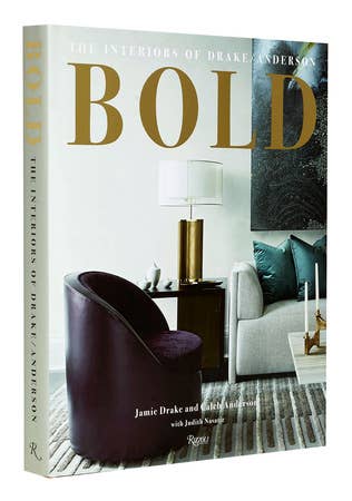 Books from the Bold Interiors Drake and Anderson series, published by Penguin Random House LLC, displayed with colorful covers.