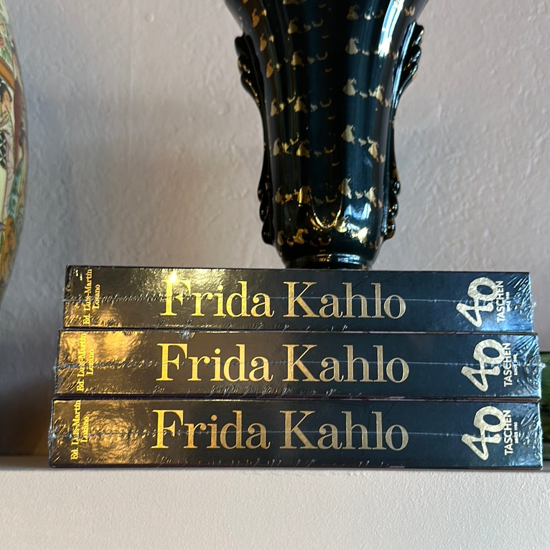 Frida Kahlo painting from the 40th Anniversary Edition book by TASCHEN, featuring vibrant artwork and detailed illustrations.