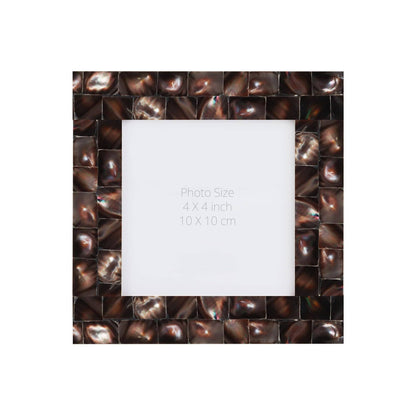 Lavender Mother of Pearl Picture Frame 4x4"