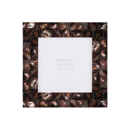 Lavender Mother of Pearl Picture Frame 4x4"