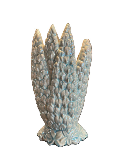 Blue Asparagus Vase