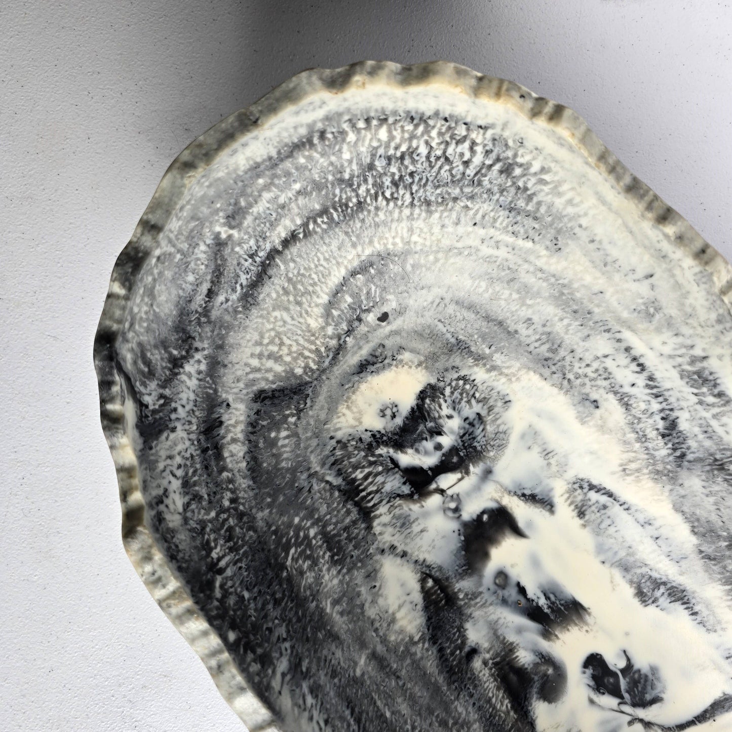 Large Resin Trough - Entryway Catchall - Decorative Bowl