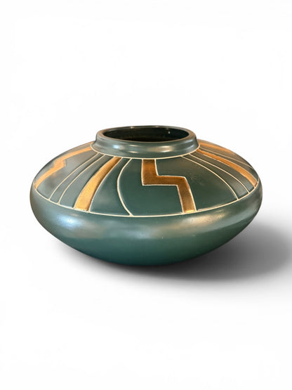 Vintage Haegar Lightening Bolt Vase