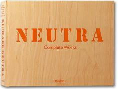Ozmun Home Neutra Complete Works books set, featuring multiple volumes with classic design and detailed covers.