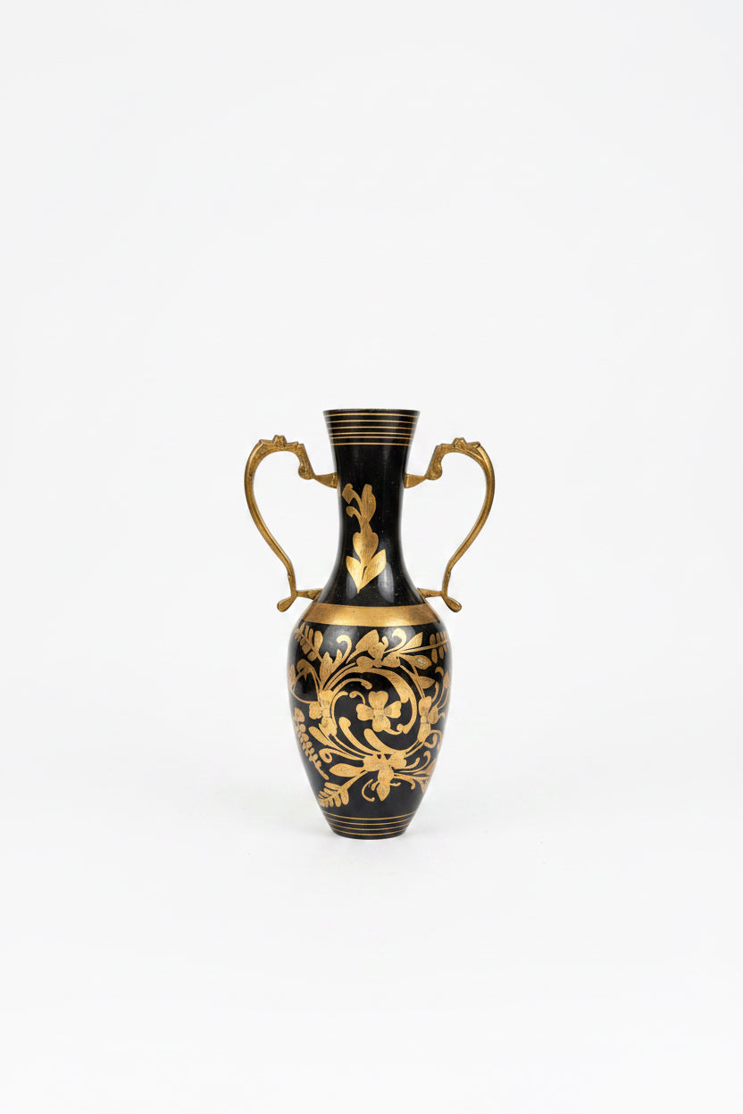 Blacked Brass Amphora