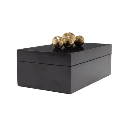 Decorative Hardin Box by ST x OH, featuring a detailed design and sturdy structure, ideal for stylish storage or display.