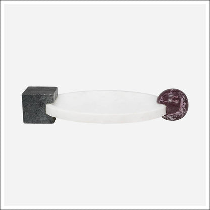 Kavana Decor Lorsan Tray with intricate design and elegant finish, perfect for serving or decorative purposes.