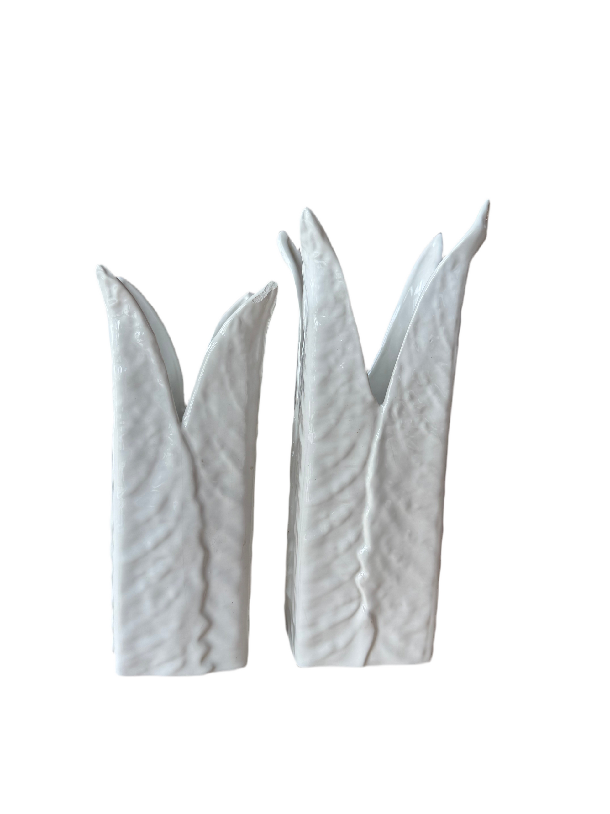 Vintage Italian Aloe Vera Vase by Ozmun Home, showcasing a ceramic vase with intricate design and aloe vera plant inside.