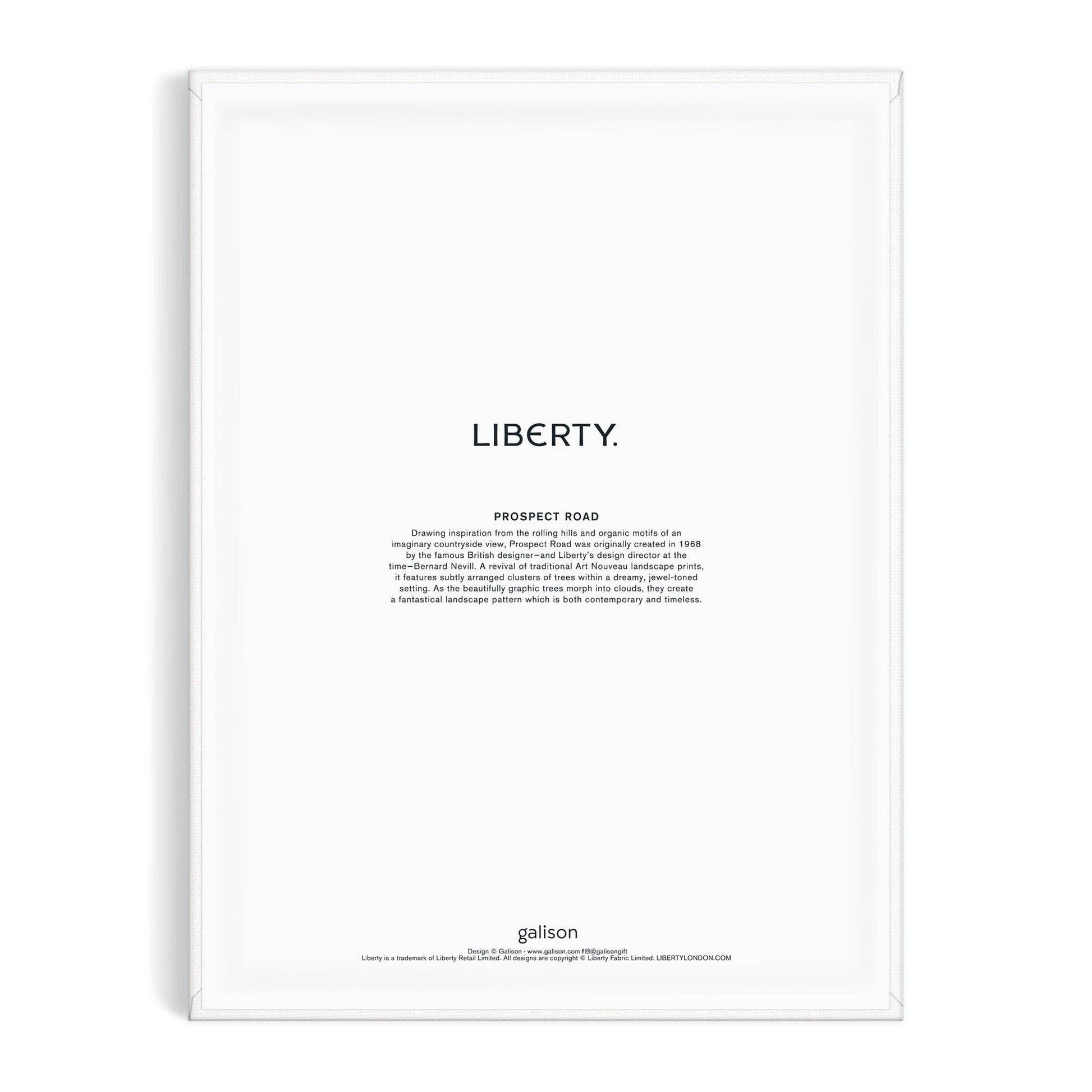 Liberty Prospect Road 9x12 paint by number kit by Chronicle Books, featuring a colorful scenic landscape illustration.