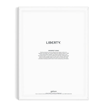 Liberty Prospect Road 9x12 paint by number kit by Chronicle Books, featuring a colorful scenic landscape illustration.