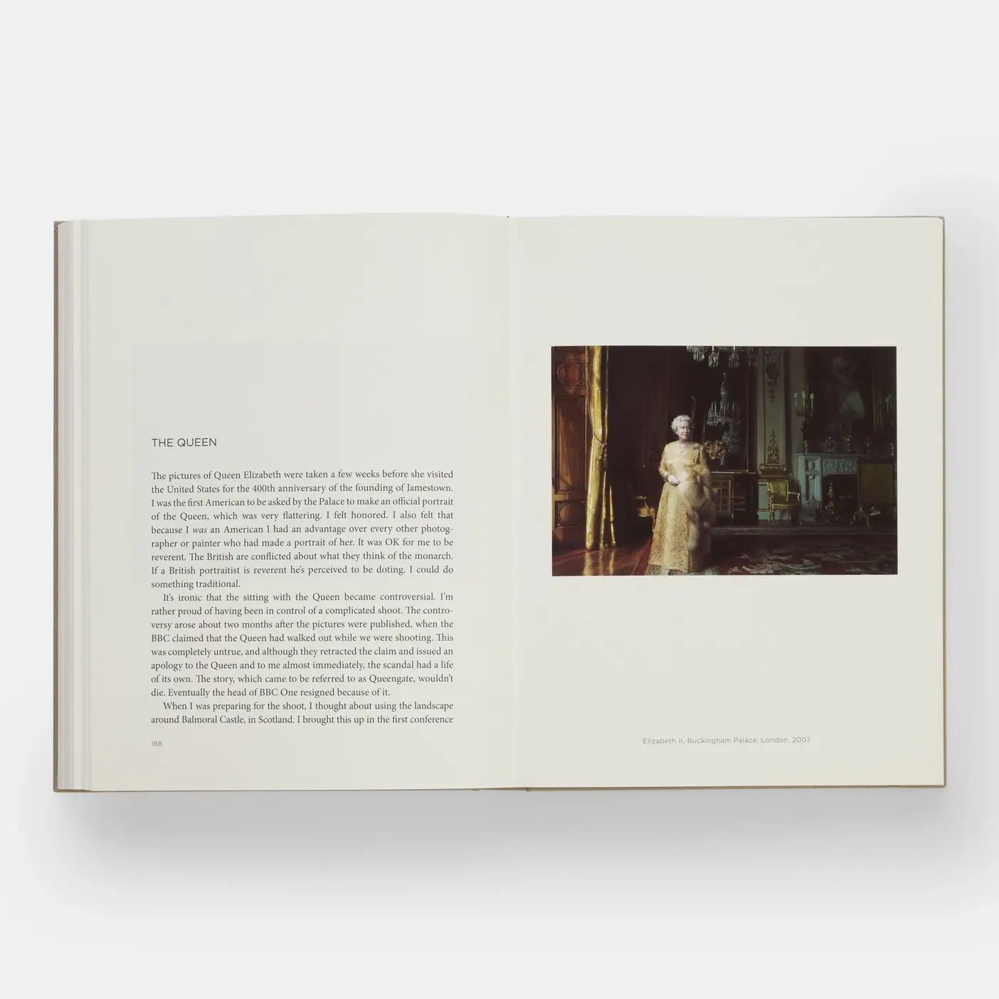 An image of the "Annie Leibovitz At Work" book by Phaidon, featuring the book cover with photographer Annie Leibovitz's portrait.