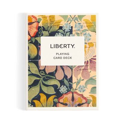 Liberty Archive playing card deck by Chronicle Books, featuring vintage-style playing cards with intricate designs.