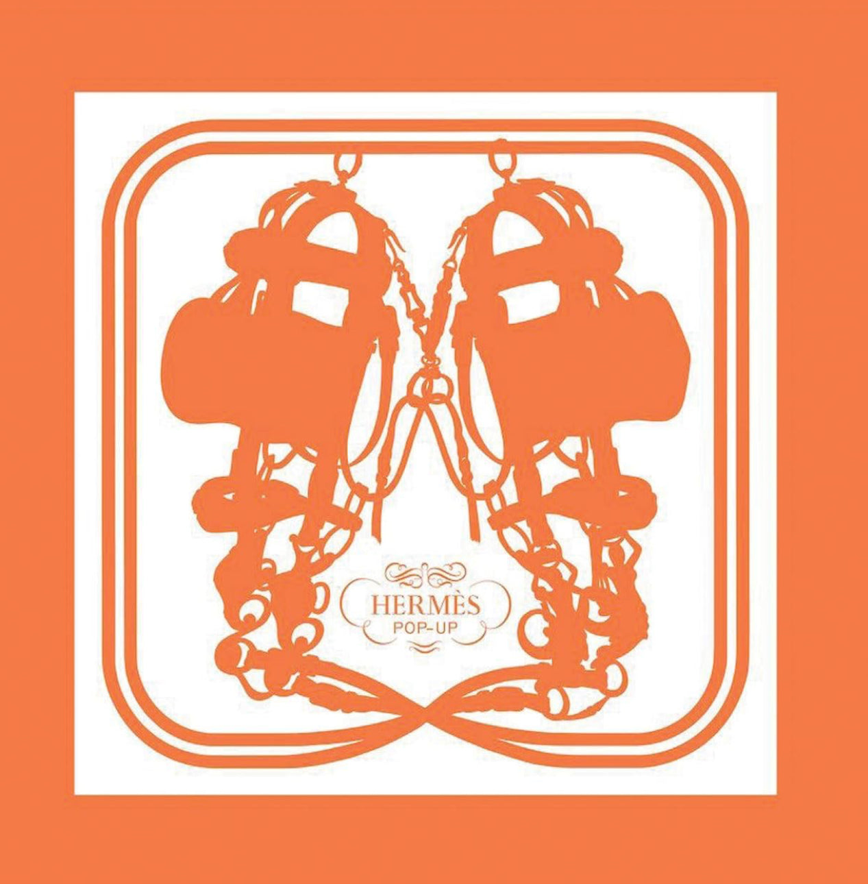 Hermès Pop Up art book by Artbook / D.A.P featuring colorful illustrations and a sleek hardcover design.