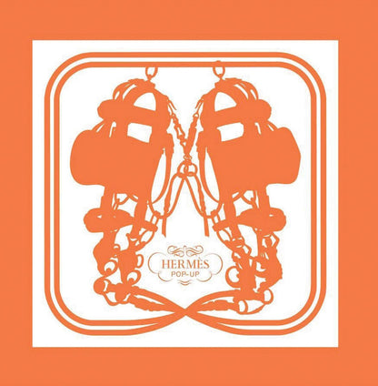 Hermès Pop Up art book by Artbook / D.A.P featuring colorful illustrations and a sleek hardcover design.