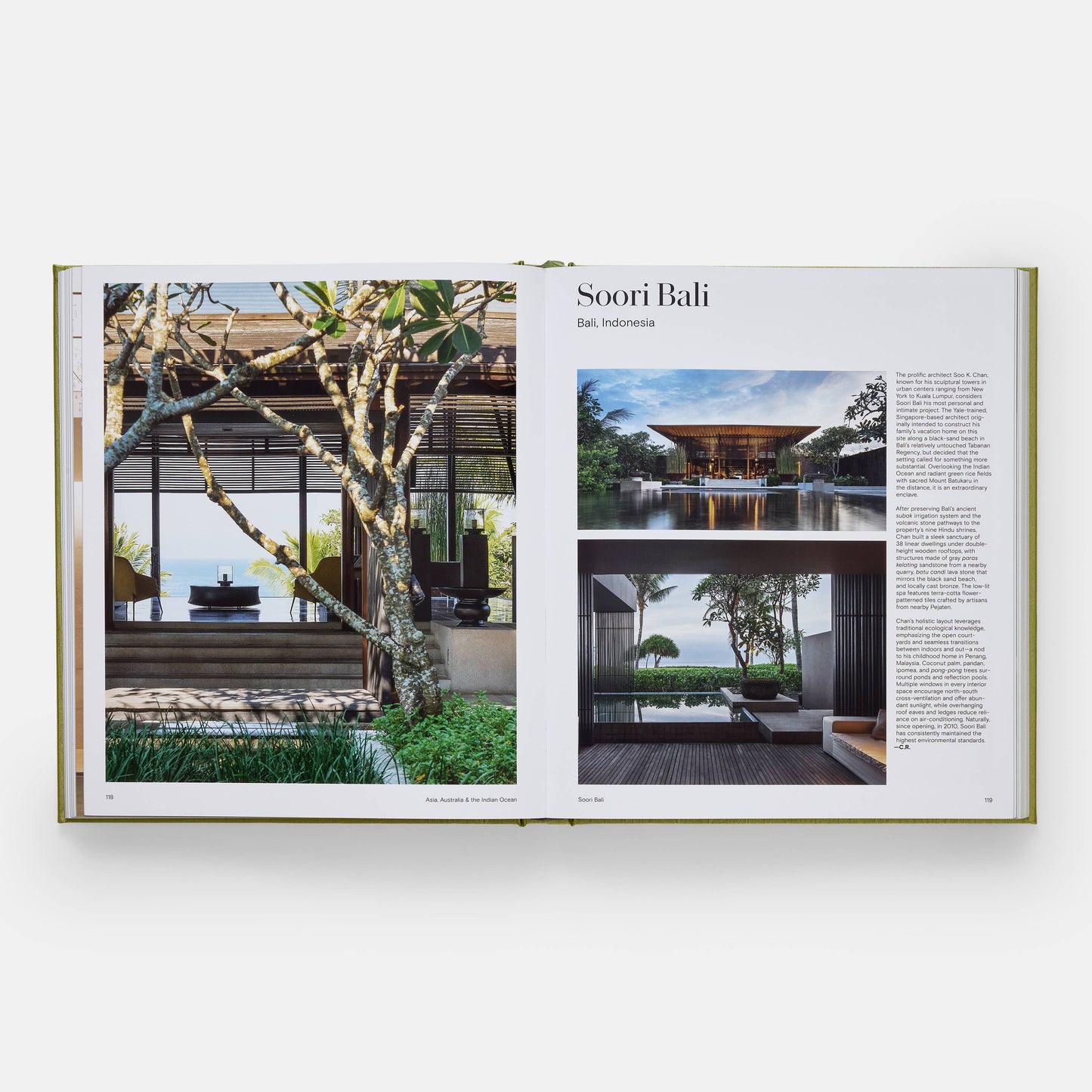 Phaidon Leading Hotels of the World book showing elegant cover with images of luxury hotel interiors and architecture.