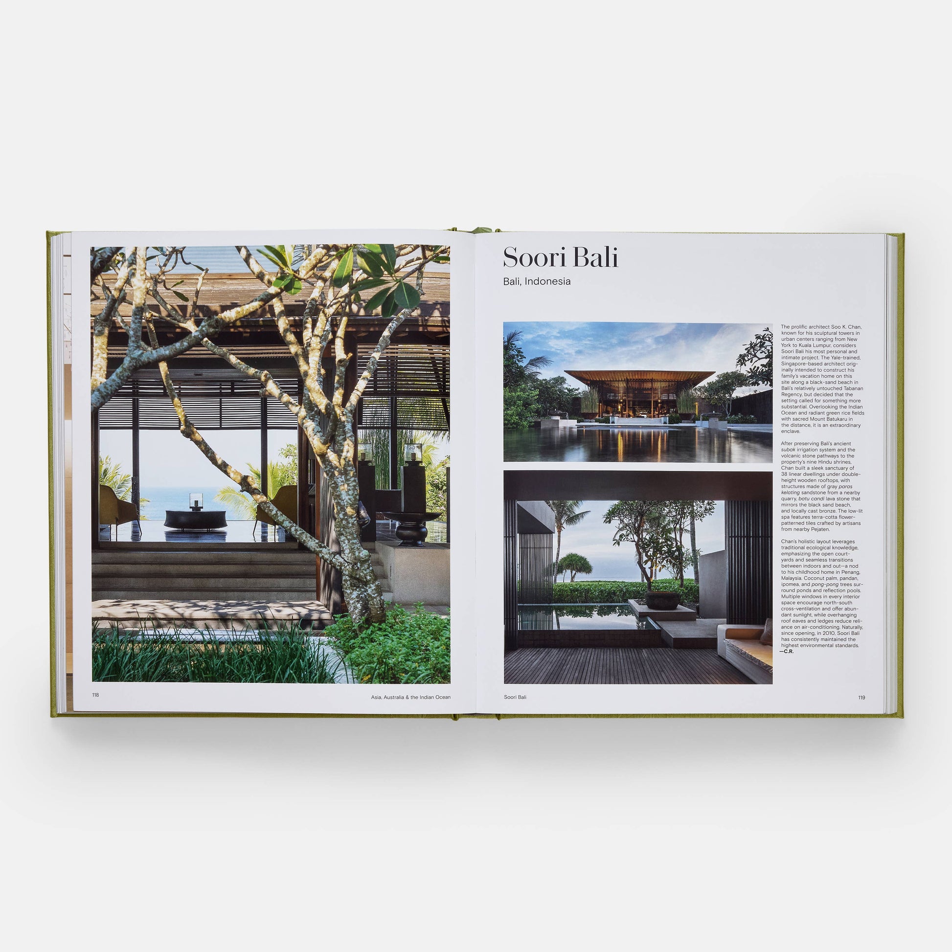 Phaidon Leading Hotels of the World book showing elegant cover with images of luxury hotel interiors and architecture.