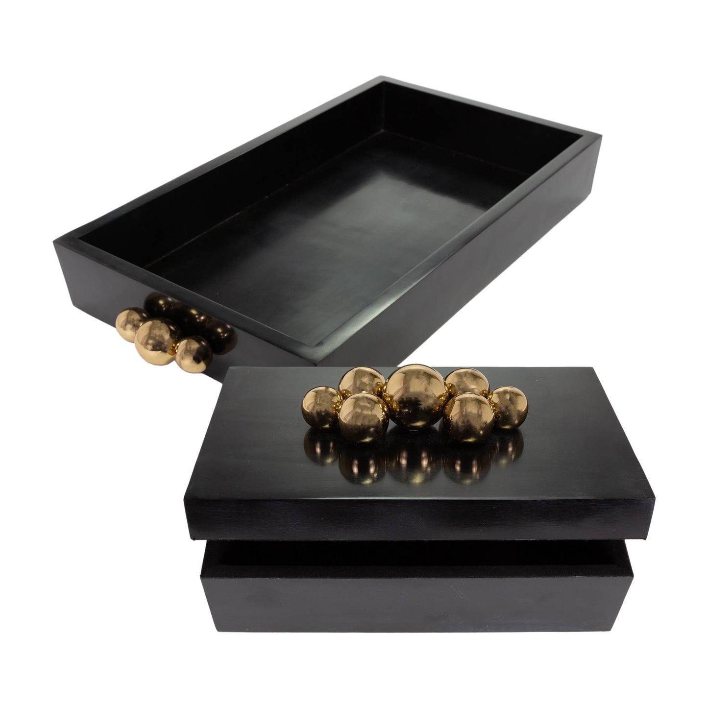 Decorative Hardin Box by ST x OH featuring a stylish, textured design perfect for home decor or storage.