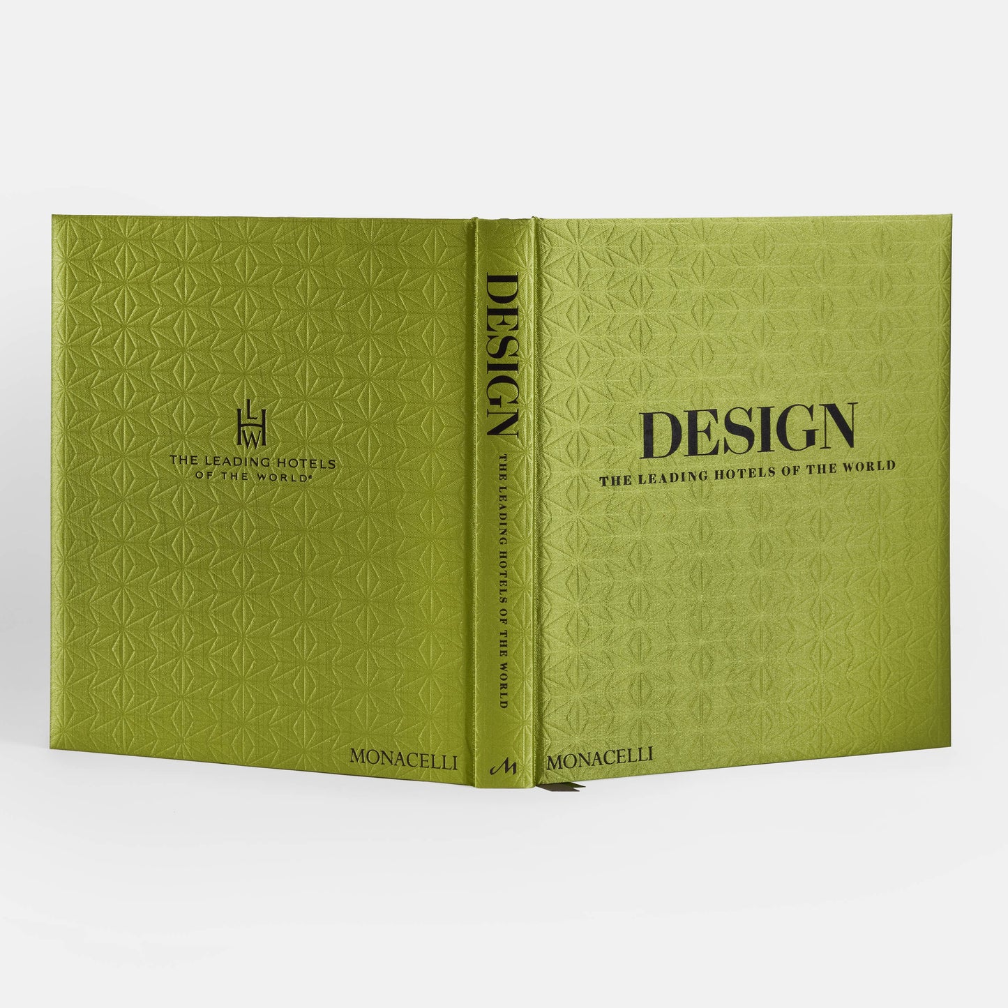 Phaidon book titled "Leading Hotels of the World" showcasing a hardcover design with elegant cover art.