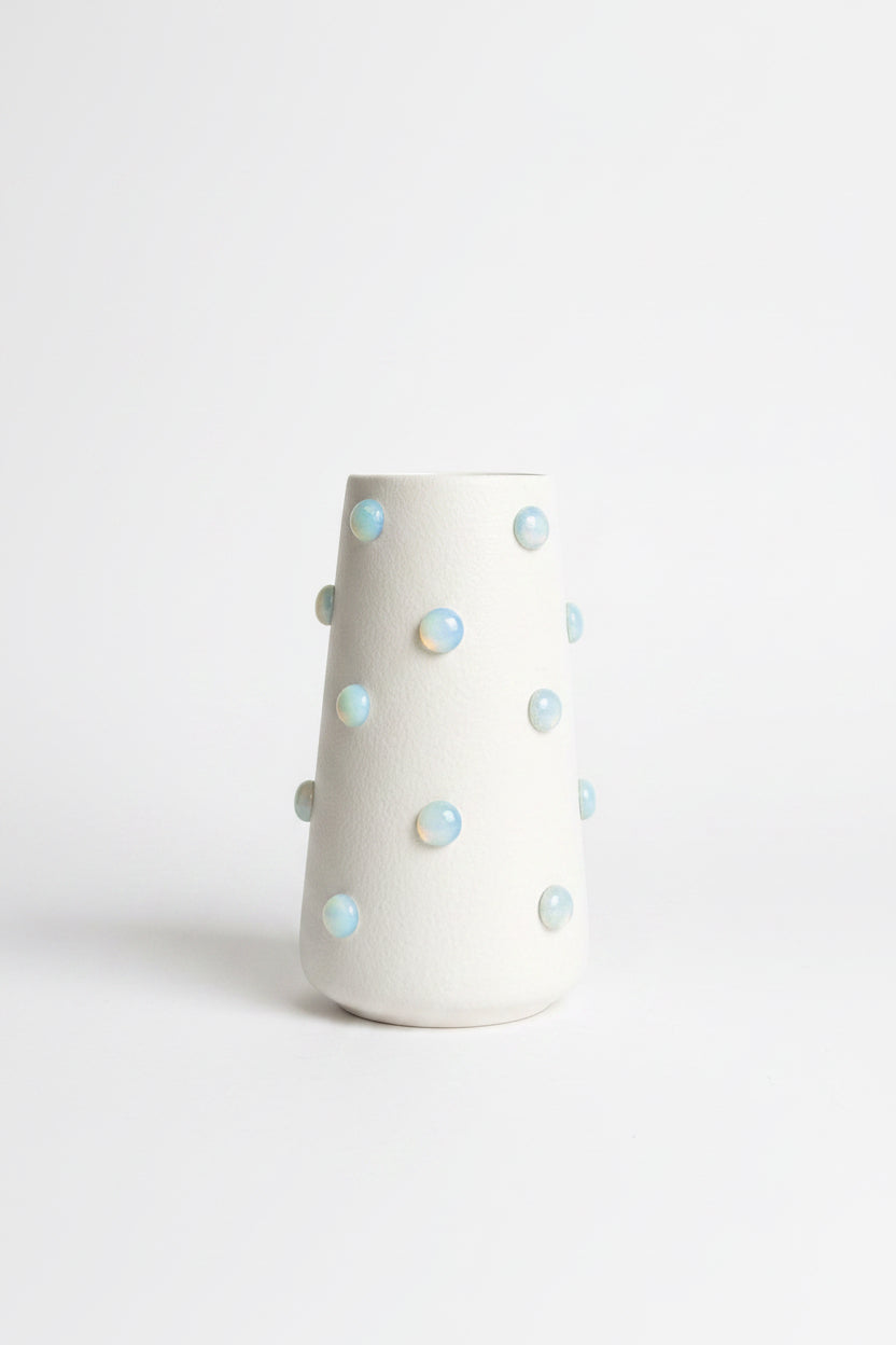 P. Grunsfeld 6” Opalite Vase