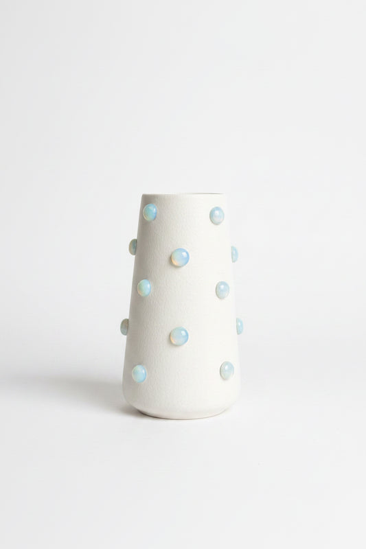 P. Grunsfeld 6” Opalite Vase