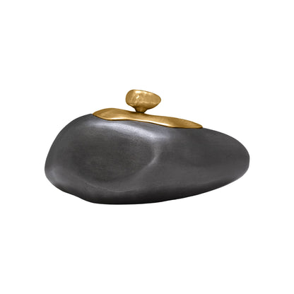 Large Finkle box by Kavana Decor from The Import Collection, showing a decorative wooden storage container with intricate design.
