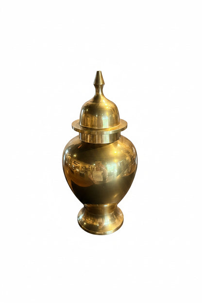 Vintage Brass Jar