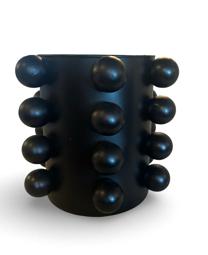 Stone Textile Studio ST Ball Vessel vase with round ceramic design and smooth finish.