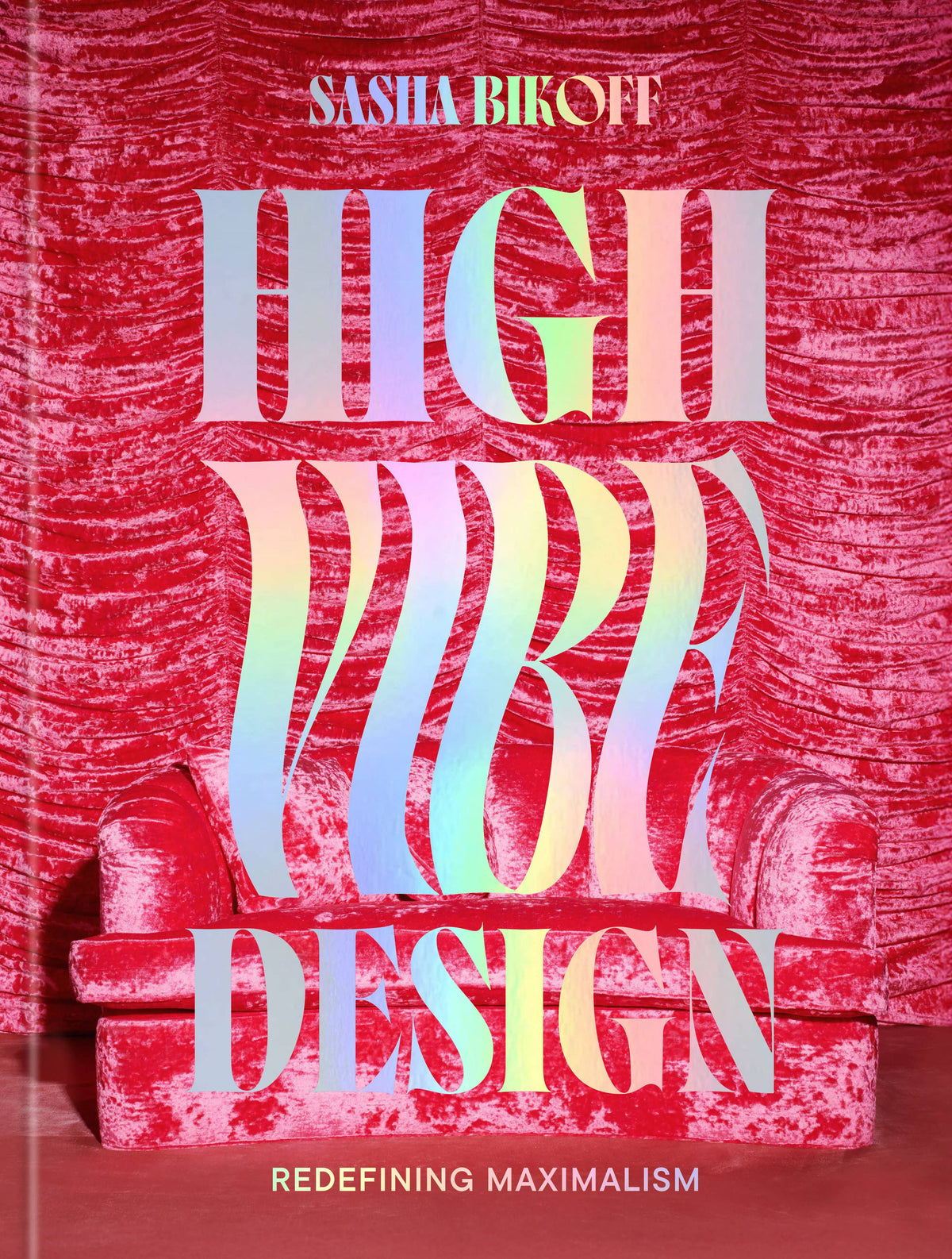 High Vibe Design book by Penguin Random House LLC, featuring a colorful cover with modern graphic design elements
