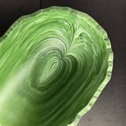 Large Resin Trough - Entryway Catchall - Decorative Bowl