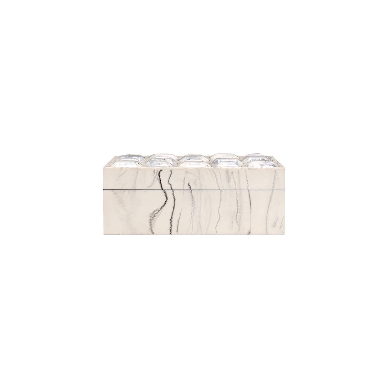 Larana Box by Kavana Decor, a decorative wooden storage box with intricate carvings and a polished finish.