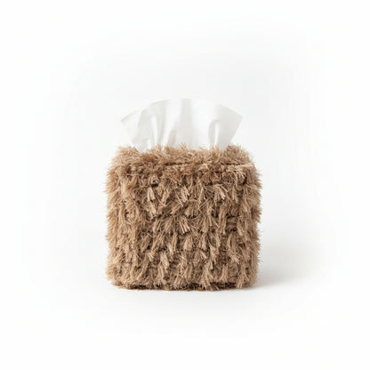 Tabletop Muppet Tissue Box Cover by The Vault Creative featuring a colorful, playful puppet character design.