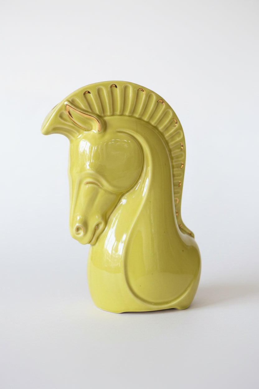 Mid Century Horse Vase