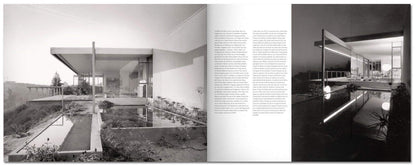 Ozmun Home Neutra Complete Works book set with four hardcover volumes featuring minimalist design on cream pages.