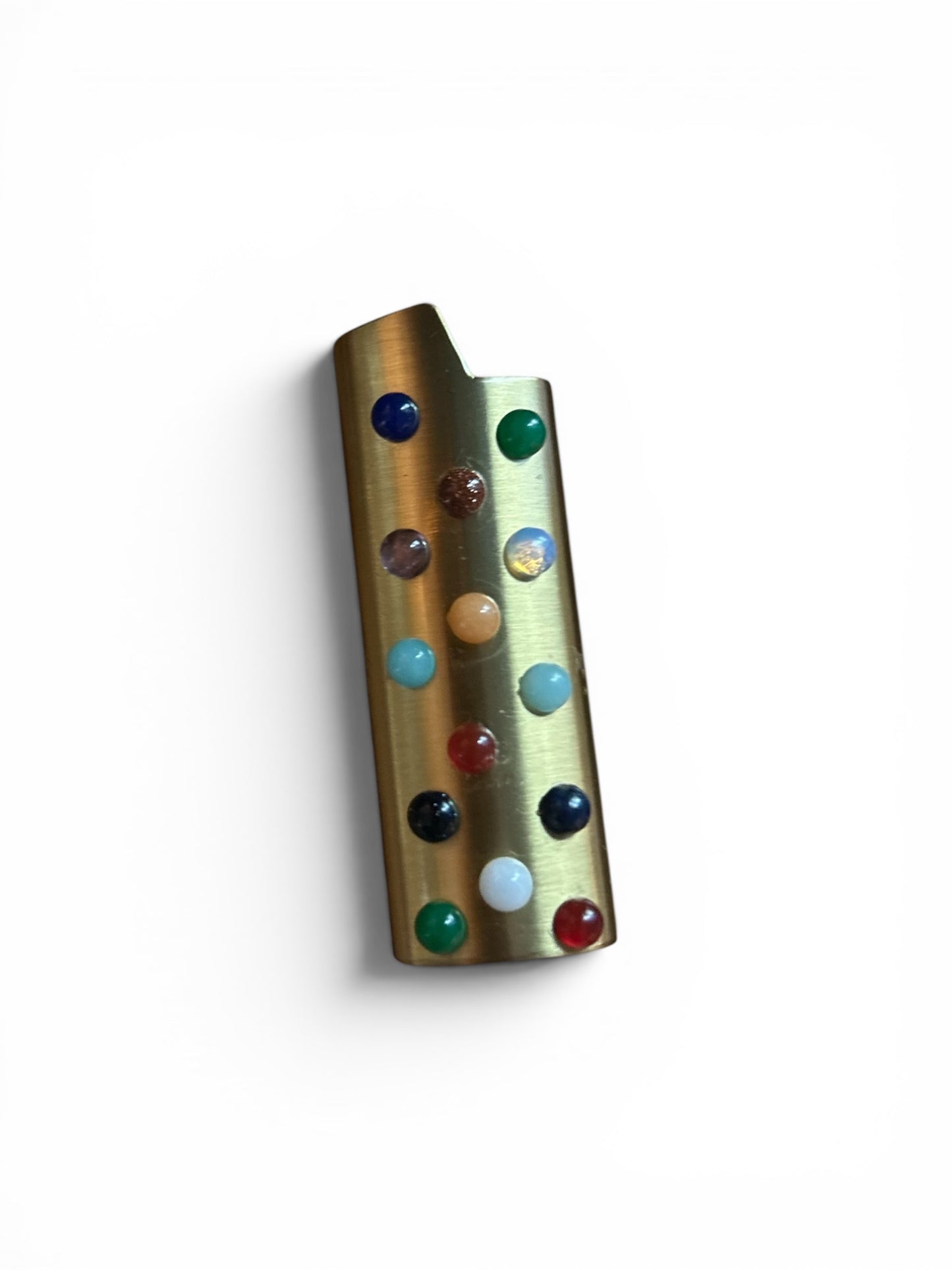 P. Grunsfeld Stoner Lazy Lighter by The Vault Creative, featuring a compact, stylish design with a built-in ignition for easy use.