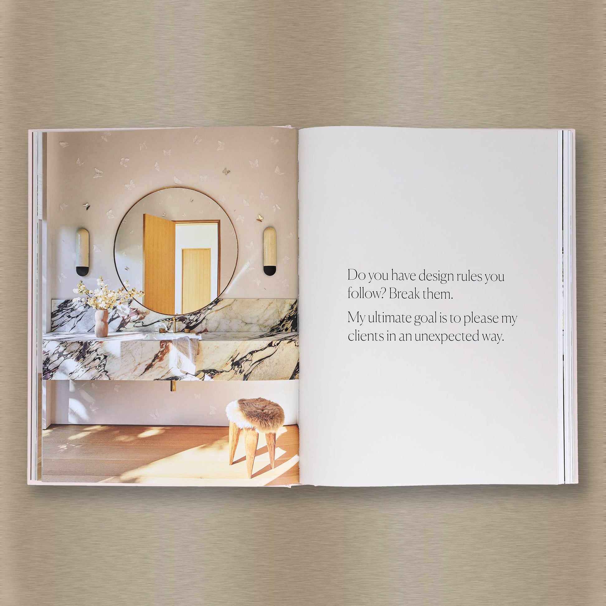 Livable Luxe book by Chronicle Books featuring a stylish interior design with modern furniture and cozy decor.