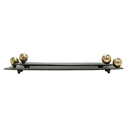 The Vault Creative Fenley Tray tabletop with a sleek, modern design, showcasing a smooth surface and stylish finish.