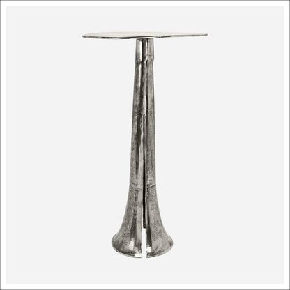 Kavana Decor Braylon Table with sleek wooden surface and modern design, showcasing sturdy legs and contemporary style.