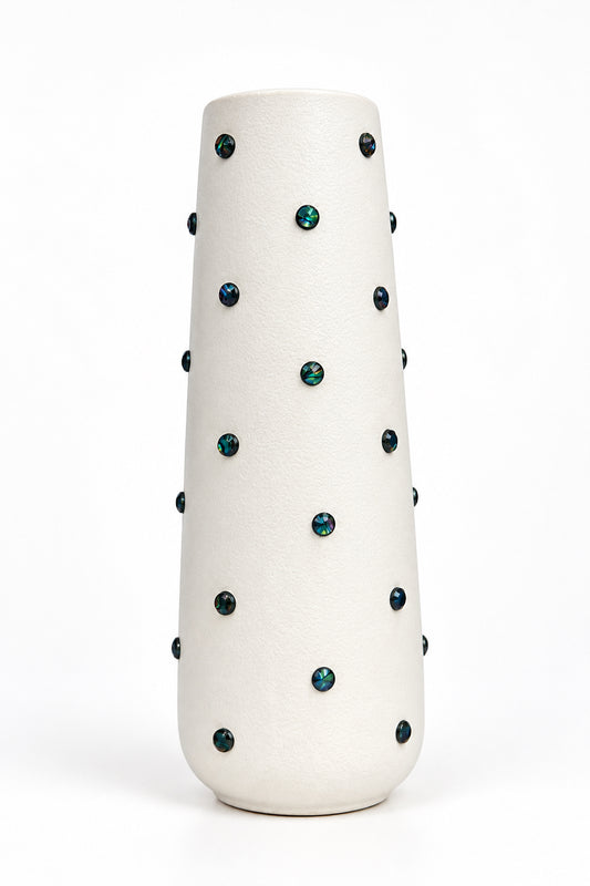 P. Grunsfeld Abalone 10” Vase