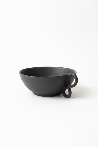 Matte Black Double Ear Mini Cup