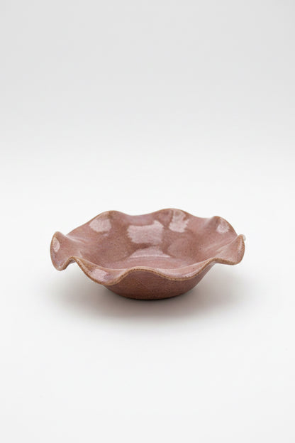 Purple wavy mini bowl
