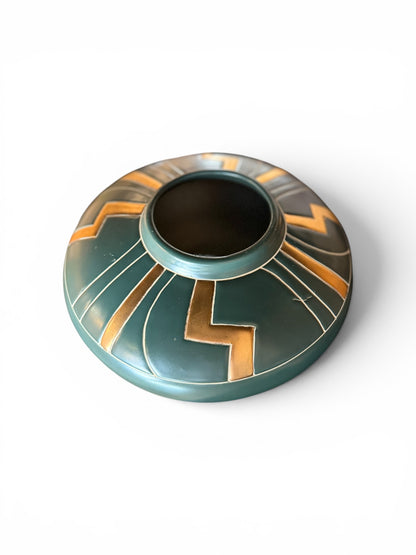 Vintage Haegar Lightening Bolt Vase