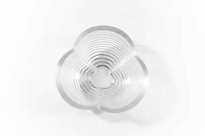 Ozmun Home Clover Bowl, ceramic decorative bowl with green clover design, showcasing a stylish and vibrant tabletop accent.