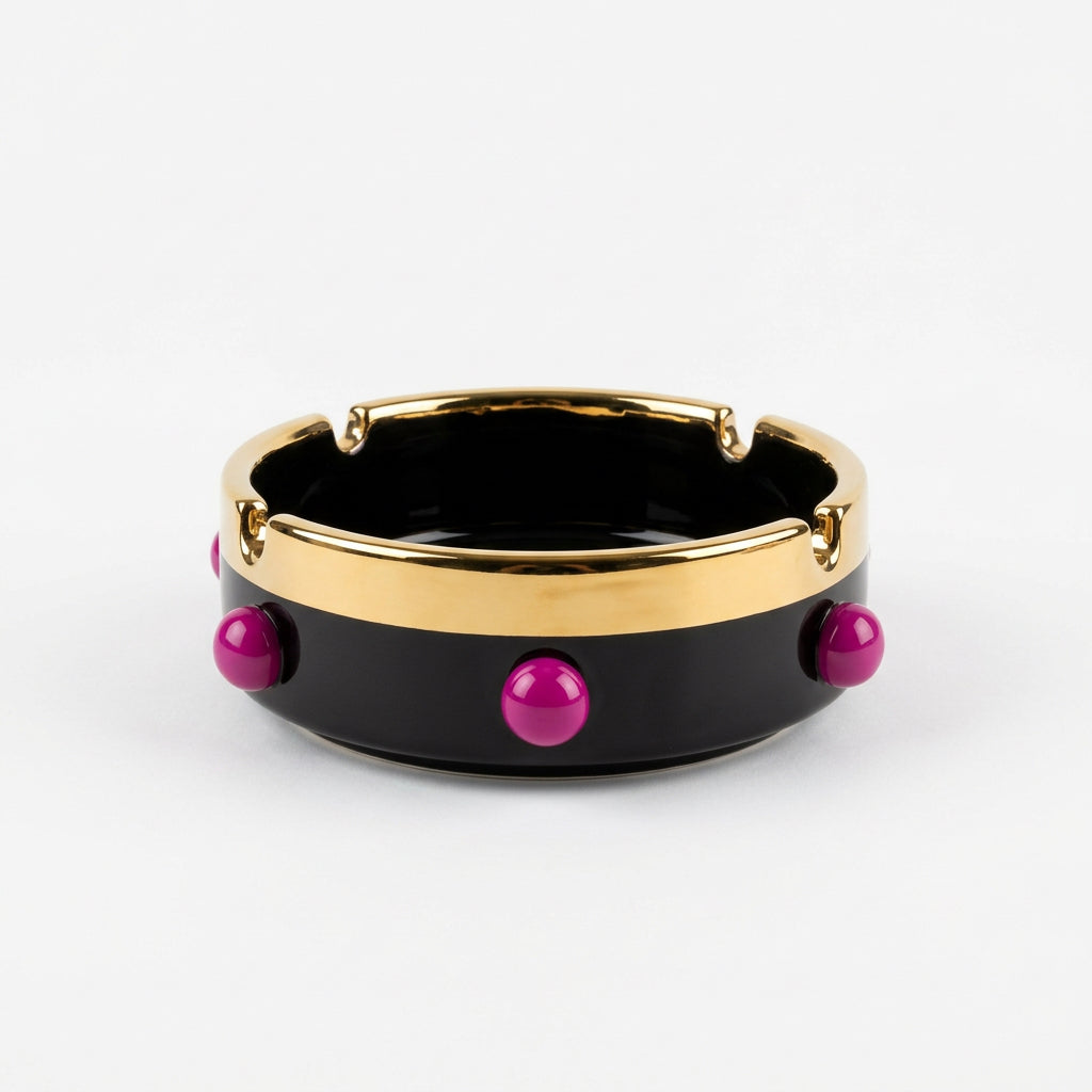 P. Grunsfeld Stoner Tray Black and Magenta